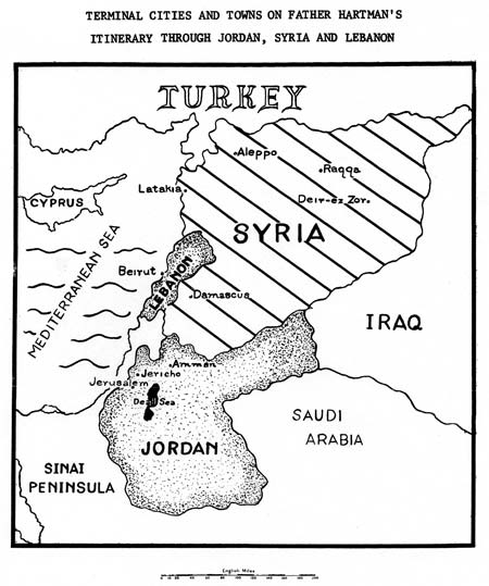 Hartman Itinerary Jordan Syria Lebanon