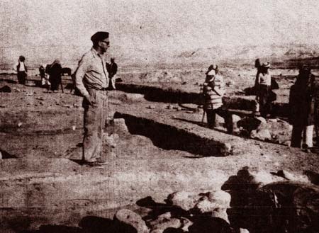 Father Louis Hartman At The Dig