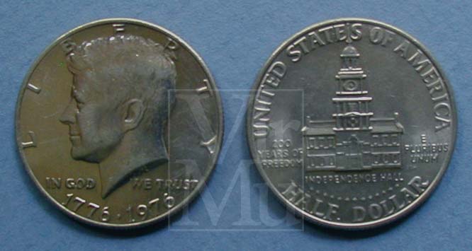 Kennedy Half Dollar Bicentenial